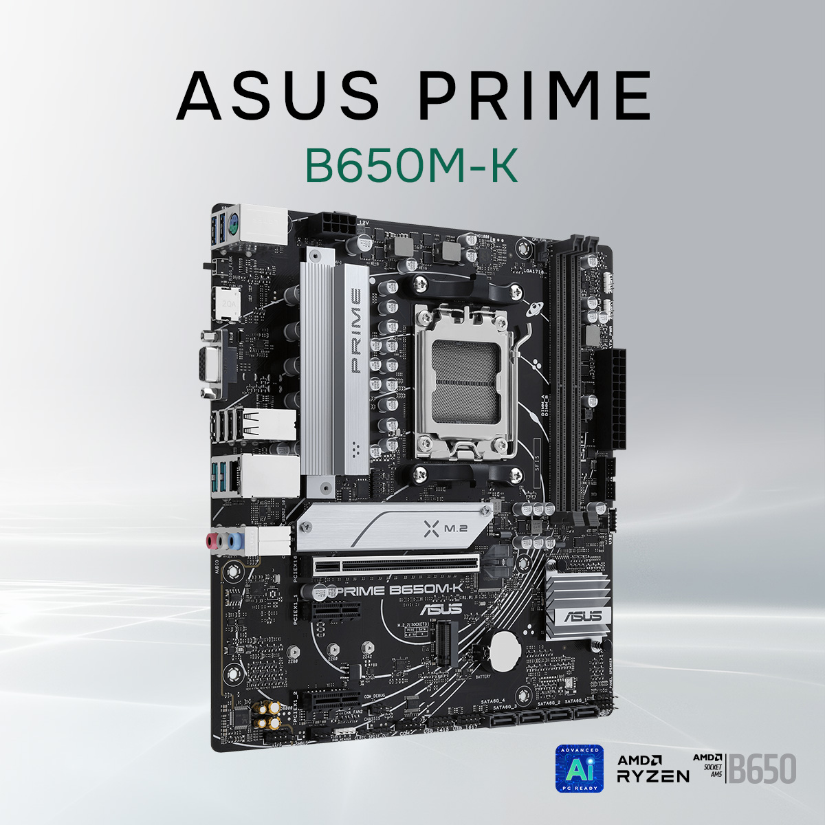 Материнская плата ASUS PRIME B650M-K