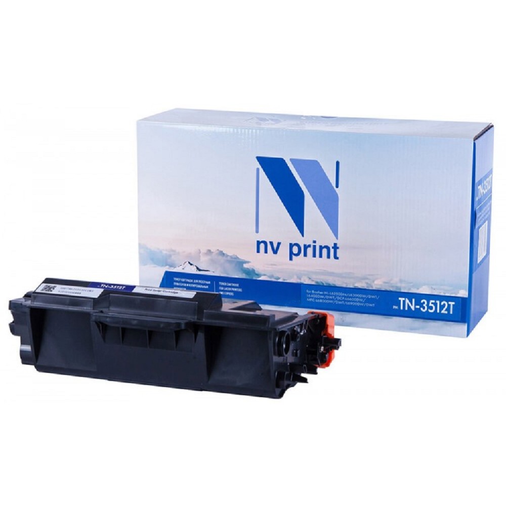 NVPrint Картридж совместимый NV-TN-3512T для Brother DCP-L6600DW/ HL-L6300DW/ HL-L6400DW/ HL-L6400DWT/ MFC-L6800DW/ MFC-L6900DW (12000k) NV Print арт. NV-TN3512T