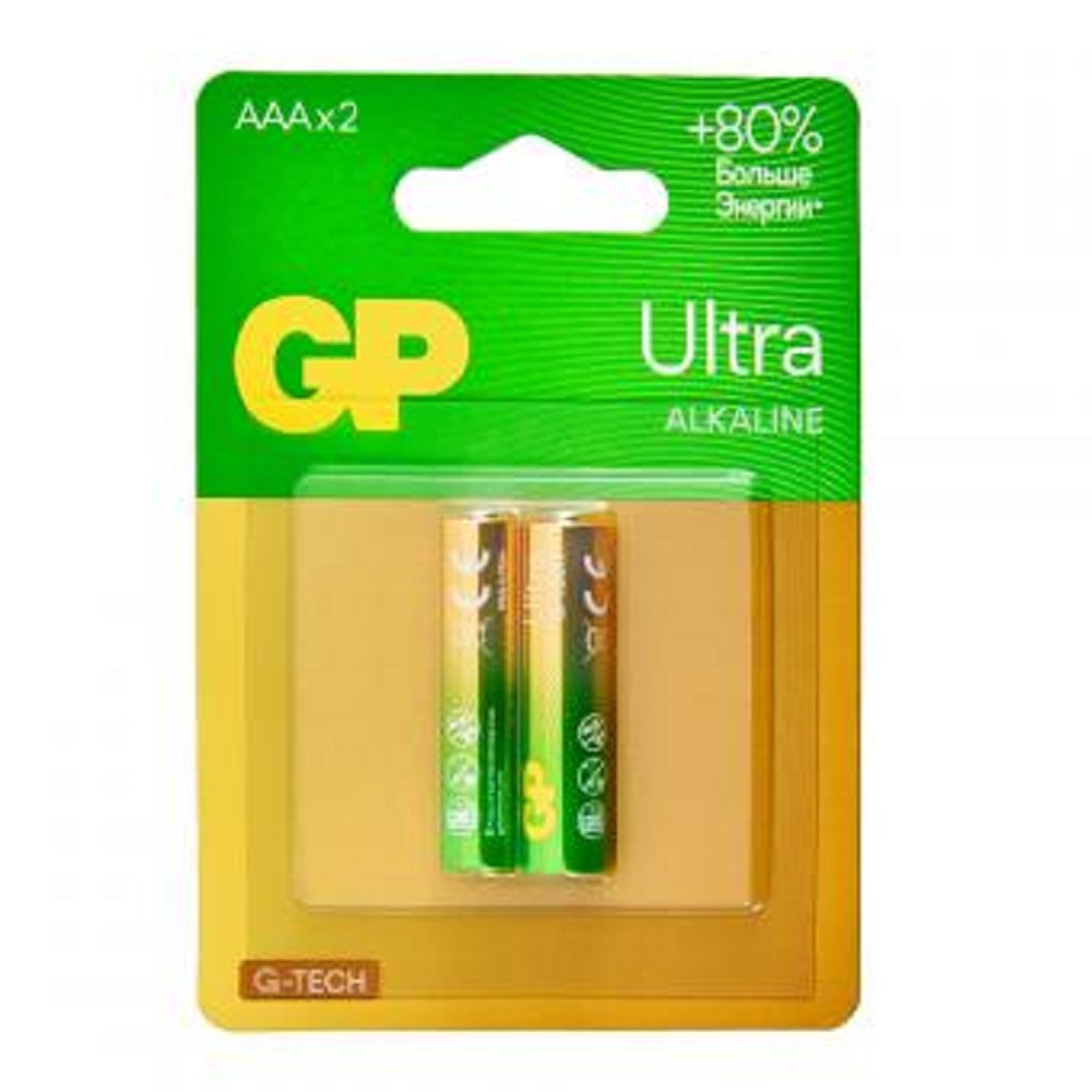 GP 24AUA21-2CRSBC2 20/160 Ultra Alkaline (2 шт. в уп-ке) арт. 4891199226328