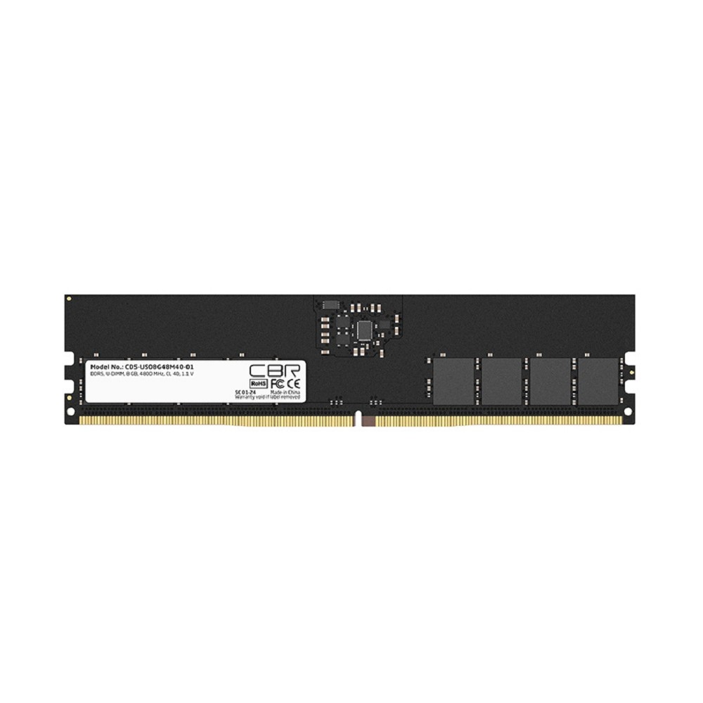 CBR DDR5 DIMM (UDIMM) 8GB CD5-US08G48M40-01 PC5-38400, 4800MHz, CL40, 1.1V