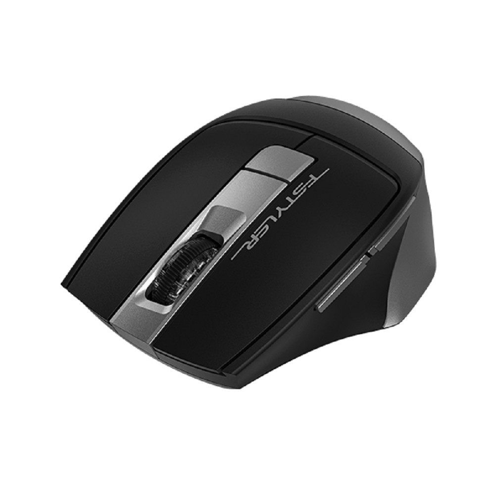 Мышь A4Tech Fstyler FB35S серый/черный оптическая 2000dpi беспров. BT/Radio USB для ноутбука 5but (FB35S USB SMOKY GREY)