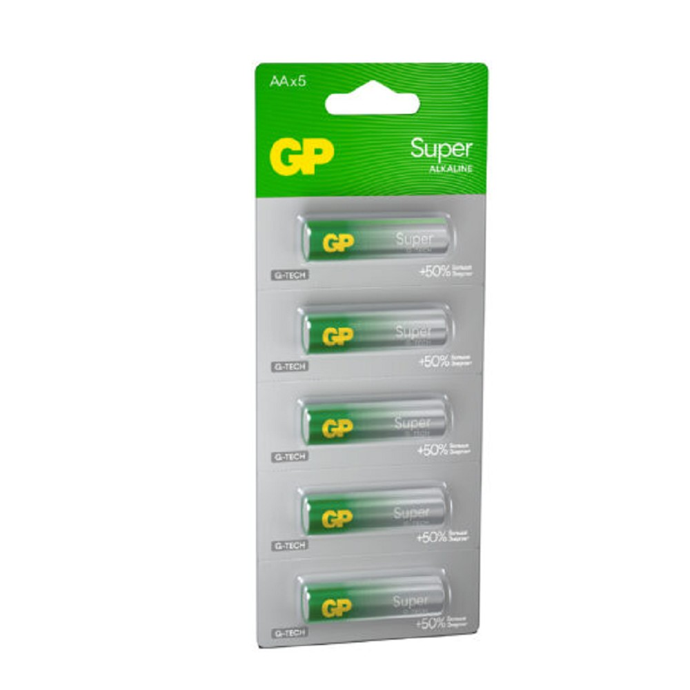 GP 15AA21-2CRSBC6 36/720 Super Alkaline G-Tech (6 шт. в уп-ке) арт. 4891199227622