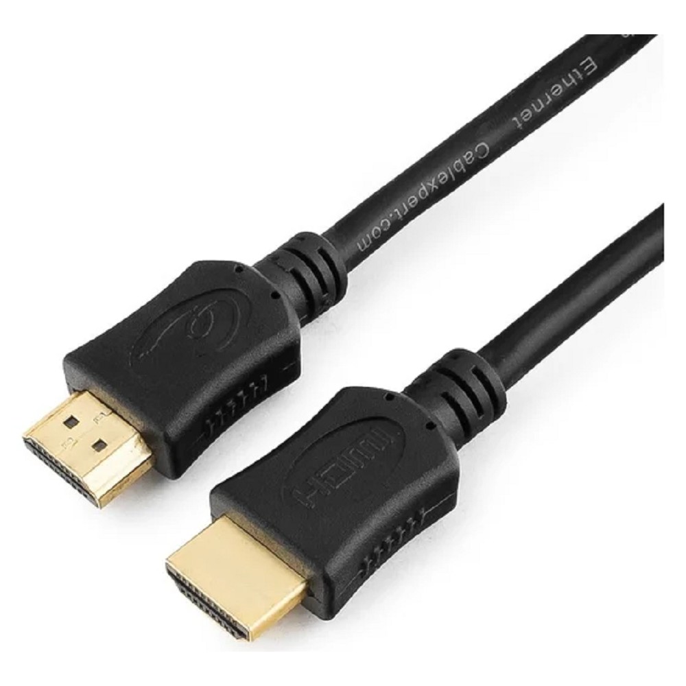 Кабель HDMI Cablexpert 19M/19M, v2.0, серия Light, позол.контакты, экран, 1.5м, черный, пакет (CC-HDMI4L-1.5M) Gembird