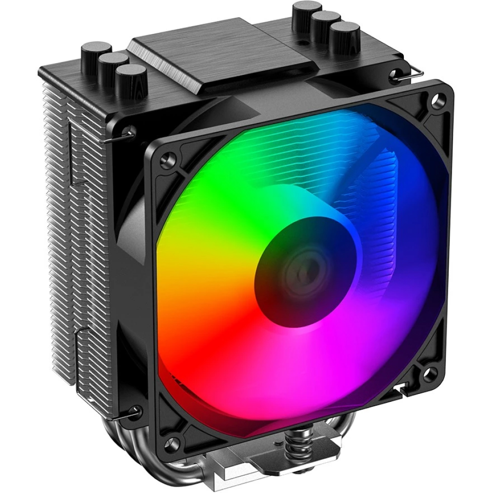 ID-COOLING SE-903-XT FRGB LGA1700/1200/115X/AM5/AM4 (30шт/кор, TDP 130W, PWM, 3 тепл.трубки прямого контакта, FAN 92mm, Dynamic Multi-Color LED) RET