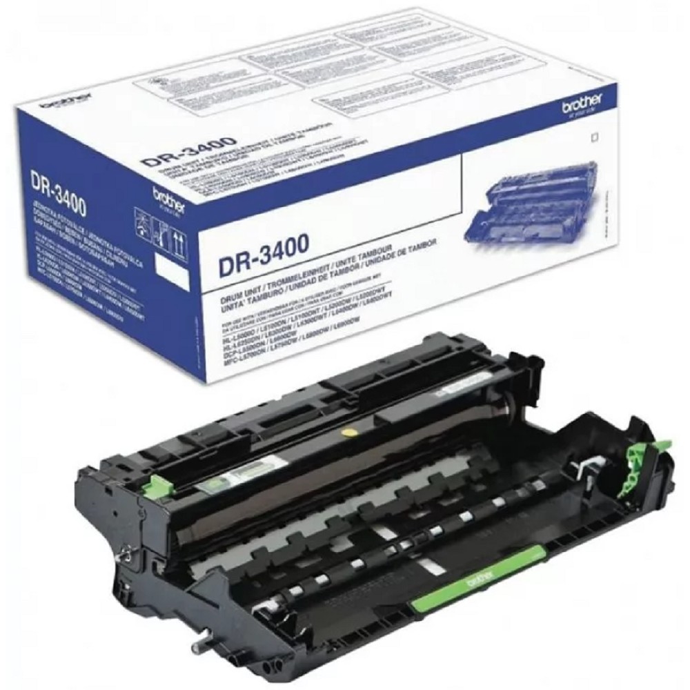 Фотобарабан, применяется для HL-L5000D/5100DN/5200DW/6300DW/6400DW/6400DWT/DCP-L5500DN/6600DW/MFC-L5700DN/5750DW/6800DW/6900DW (50000 стр.) Brother арт. DR3400P