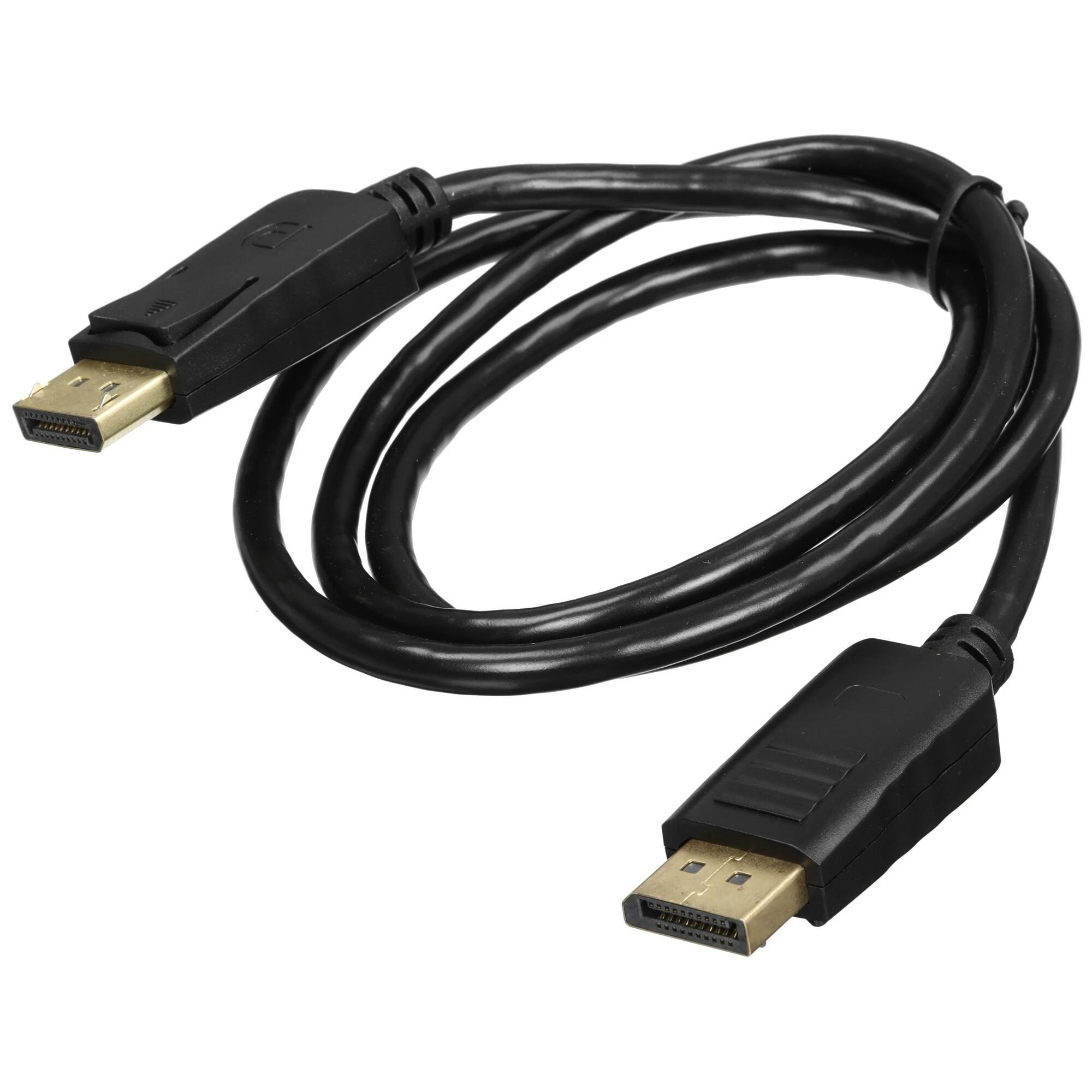 Bion Кабель DisplayPort v1.2, 20M/20M, 3840x2160@30Hz, экран, 1 м, черный, позолоченные контакты [BXP-CC-DP-010] Bion Expert