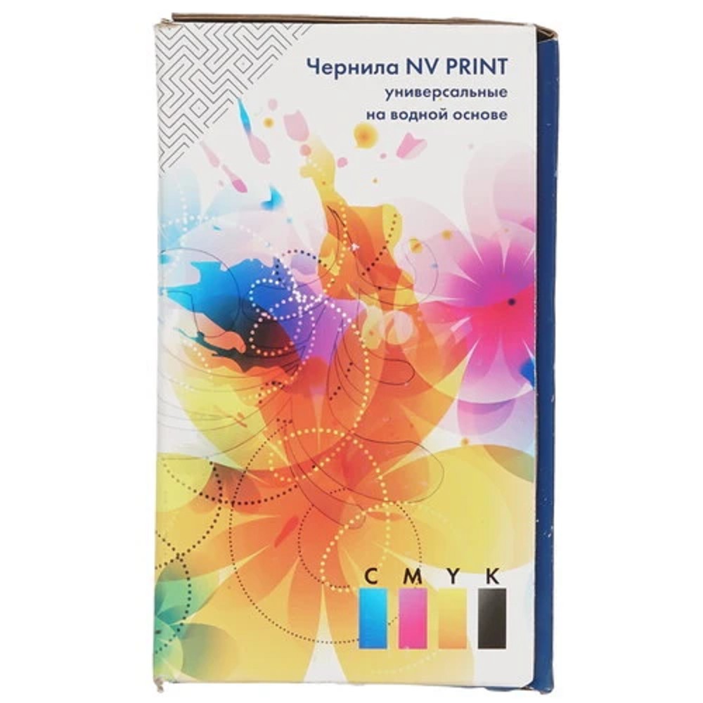 Чернила NV PRINT универсальные на водной основе для canon, Epson, НР, Lexmark, комплект 4 цвета совместимые арт. NV-INK100U-4