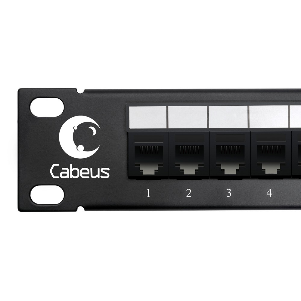 Cabeus PL-25-TEL-Toolless Патч-панель 19" (1U), 25 портов, RJ-11 (6P4C)