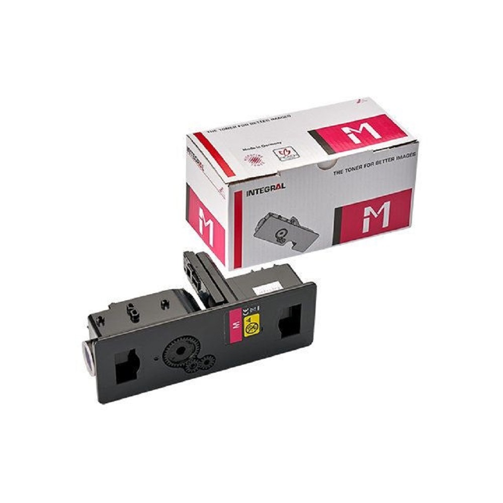 Тонер-картридж Integral TK-5240M с чипом для KyoceraEcosys M5526cdn, M5526cdw, P5026cdn, P5026cdw пурпурный используется как TK 5240M (Европейская версия) (с чипом). Ресурс 3,000 страниц. В коробке шт арт. 12100318