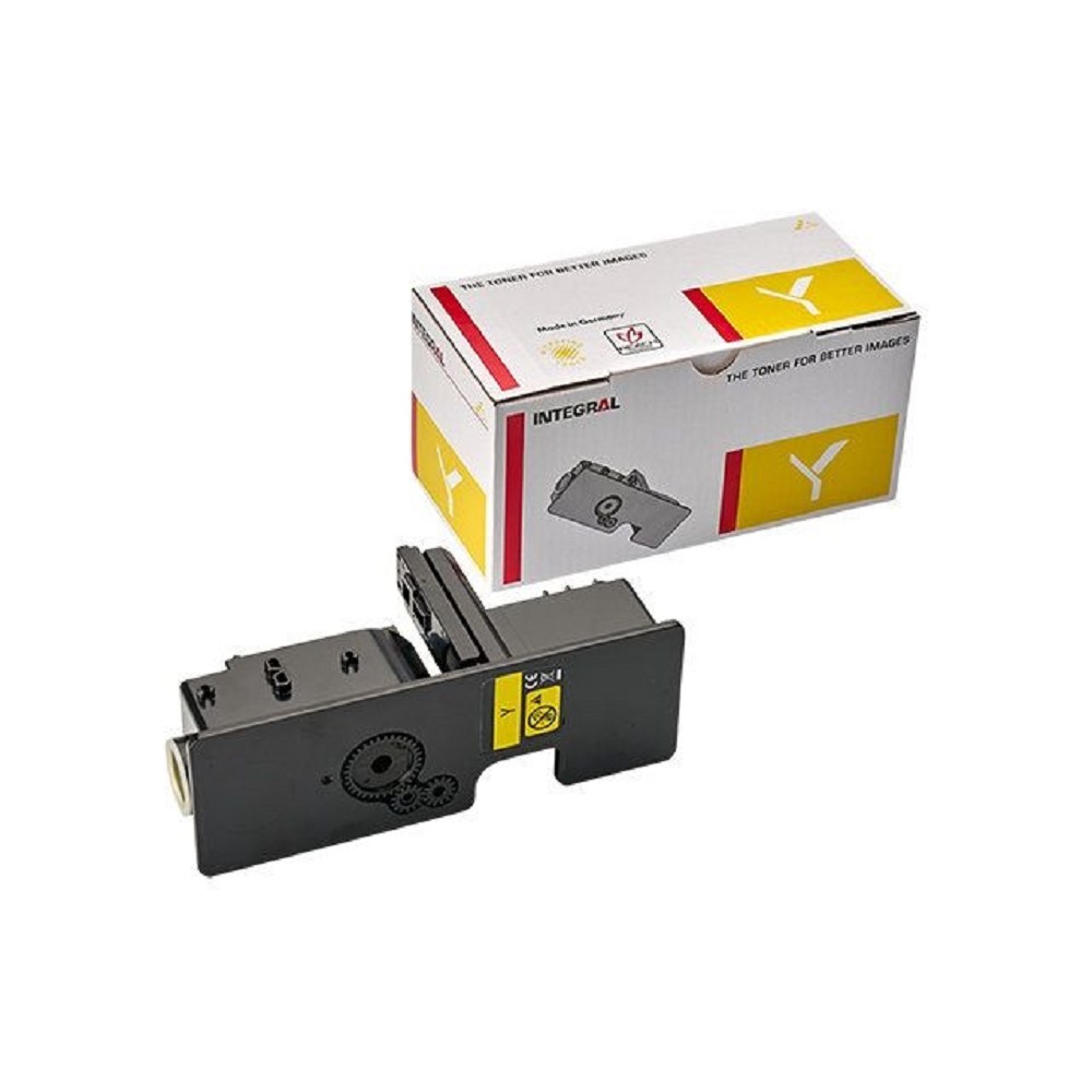 Тонер-картридж Integral TK-5240Y с чипом для KyoceraEcosys M5526cdn, M5526cdw, P5026cdn, P5026cdw желтый используется как TK 5240Y (Европейская версия) (с чипом). Ресурс 3,000 страниц. В коробке штук арт. 12100319