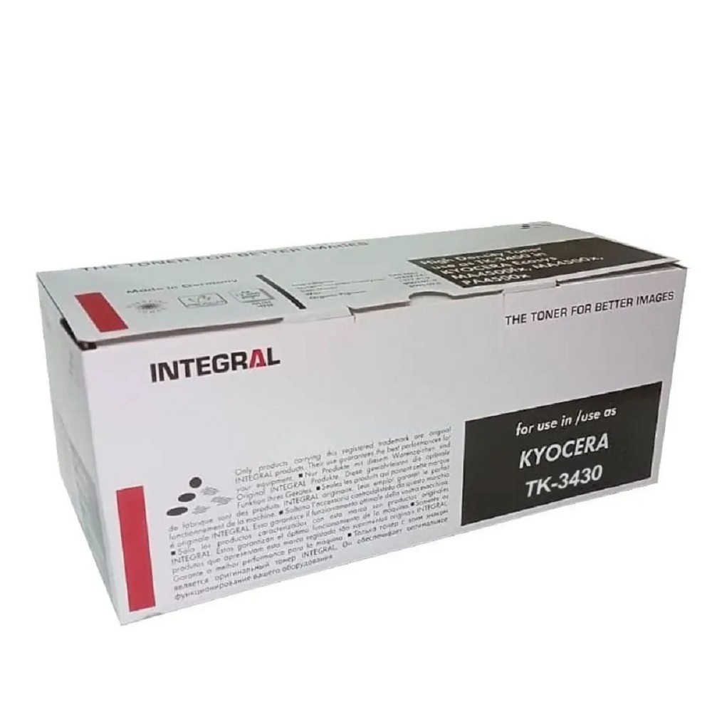 Тонер-картридж TK-3430 с чипом для Kyocera (INTEGRAL)