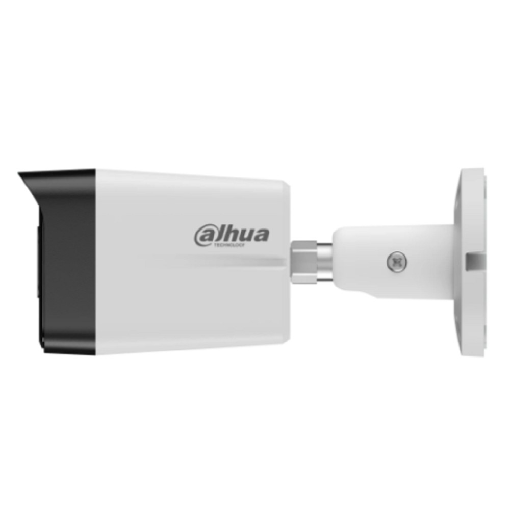 DAHUA DH-IPC-HFW1839TCP-A-IL-0280B-S6 Уличная цилиндрическая IP-видеокамера SmartDualLight 8Мп, 1/2.7” CMOS, объектив 2.8мм, обнаружение людей, микрофон, ИК 30м, LED 30м, IP67, металл/пластик