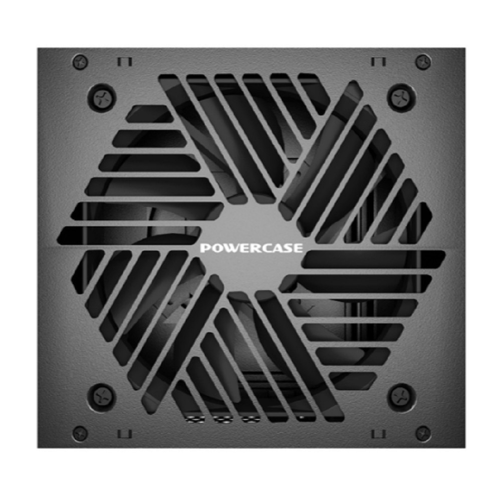 Powercase PW600 (80 Plus, ATX 2.31, 600W, APFC, DC-DC, 120mm Fan) / PS-600W-DC