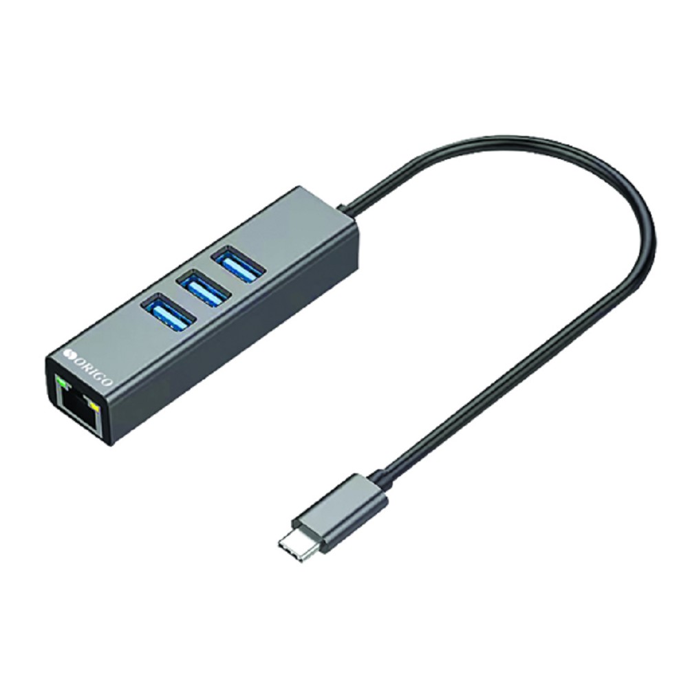 ORIGO Сетевой адаптер USB-C, 3xUSB 3.0, 1x1000Base-T арт. OU330N/A1A