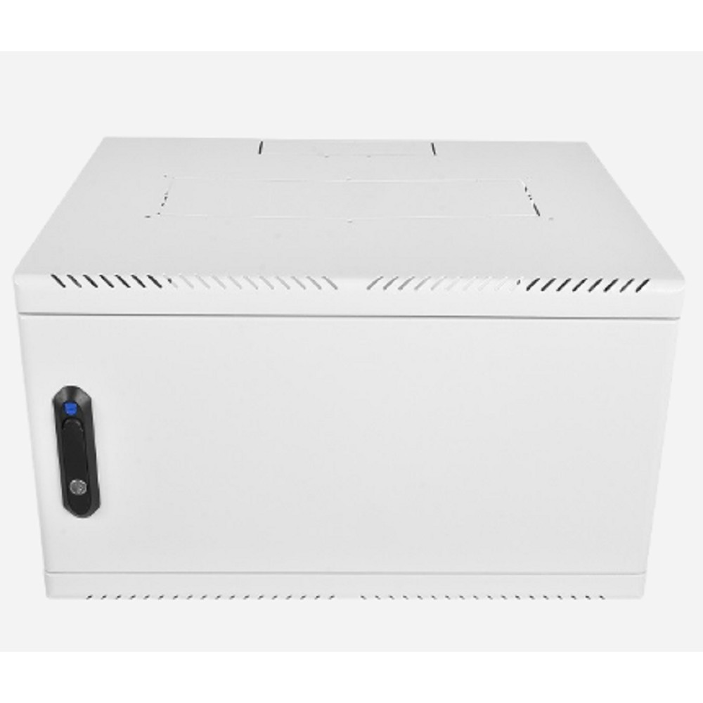 Шкаф коммутационный ЦМО (ШРН-6.350.1) настенный 6U 600x350мм пер.дв.металл 200кг серый 300мм 10кг 180град. 346мм IP20 металл