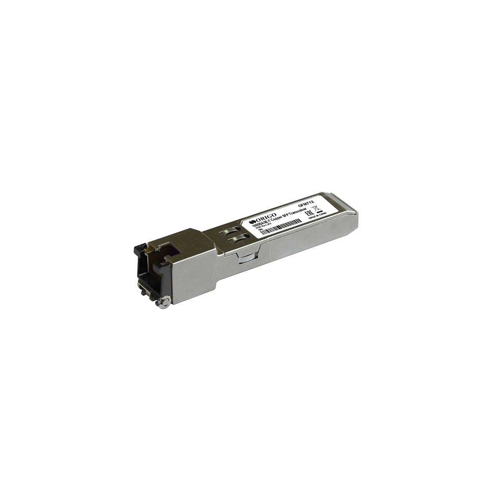 ORIGO SFP-трансивер, 1000Base-T (RJ-45), до 100 м арт. OFM712/A1A