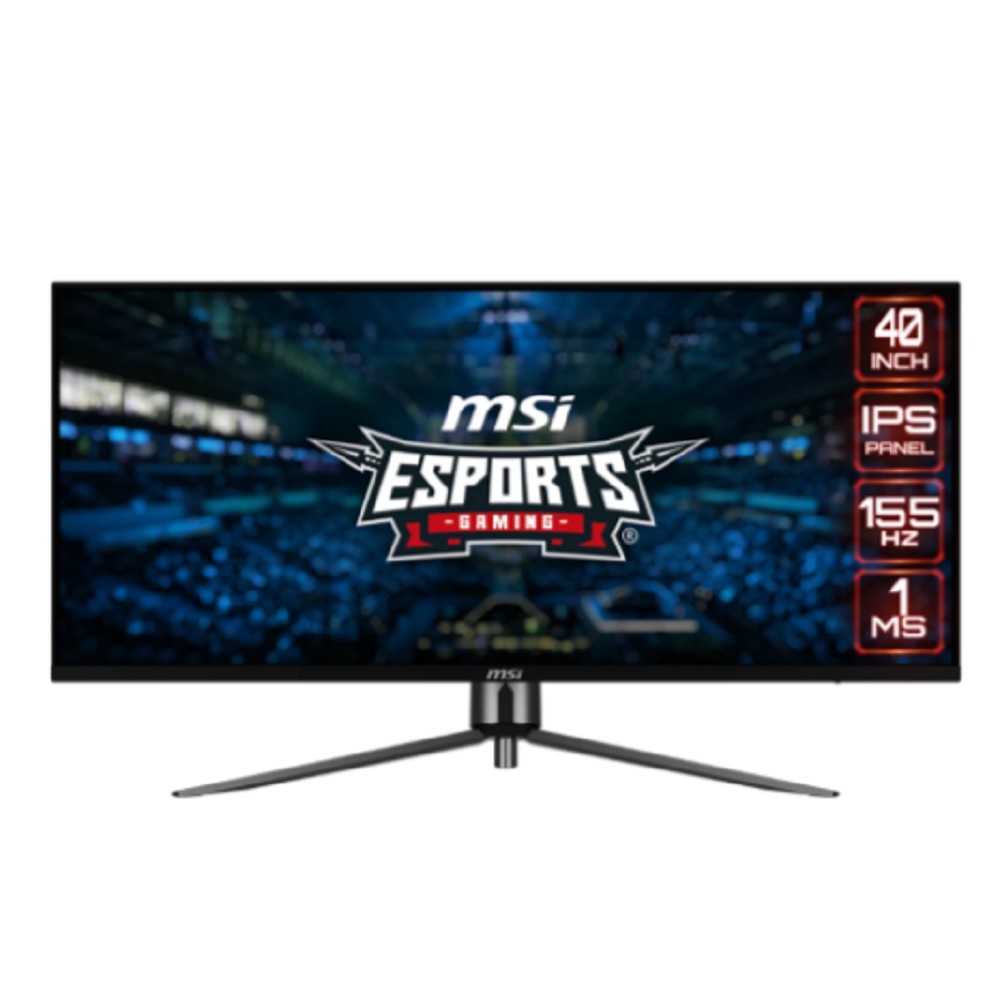 MSI MAG 40" MA401QR черный {IPS 3440x1440 155Hz 1ms 21:9 матовая 400cd 178/178 10bit(8bit+FRC) 2xHDMI2.0 DisplayPort 2xUSB2.0 USB-C2.0(65W) VESA} [9S6-3EA54H-005/9S6-3EA54H-016] MicroStar