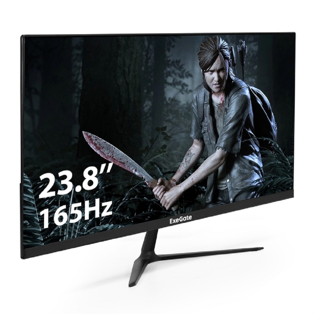 LCD ExeGate 23.8" EG2407C Combat {IPS 1920x1080 165Hz 1ms 16:9 300cd 1000:1 178/178 HDMI DisplayPort} [EX295589RUS]