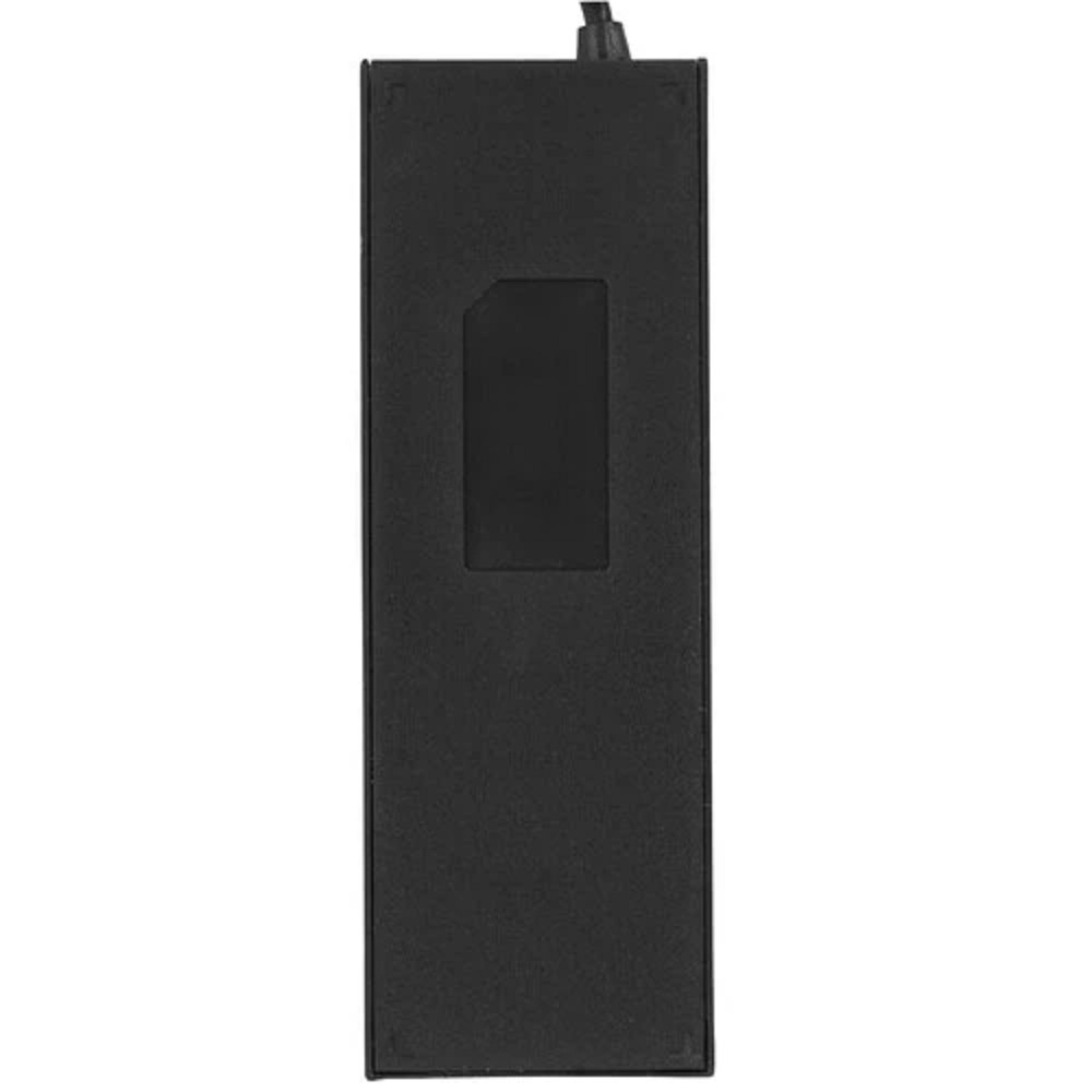 Gembird Разветвитель USB2.0 4xUSB, блок питания 2А, подсветка и выкл, кабель USB 55см, черный (UHB-U2P4-02A)