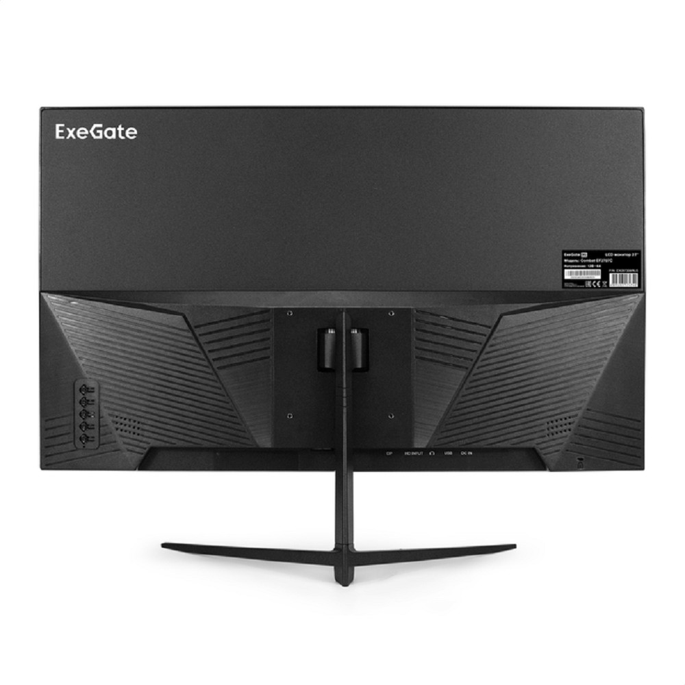 LCD ExeGate 27" EF2707C Combat {IPS 1920x1080 165Hz 1ms 16:9 300cd 1000:1 178/178 HDMI DisplayPort} [EX297306RUS]
