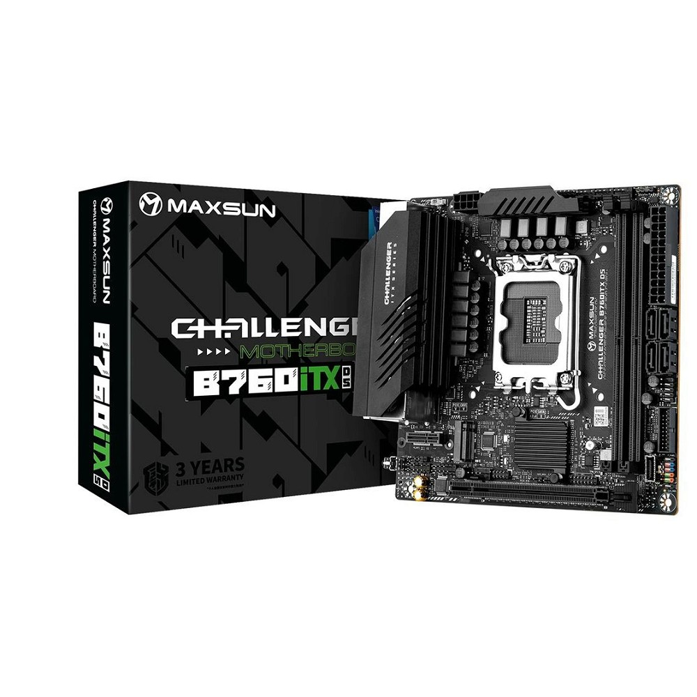Материнская плата MAXSUN MS-Challenger B760ITX D5
