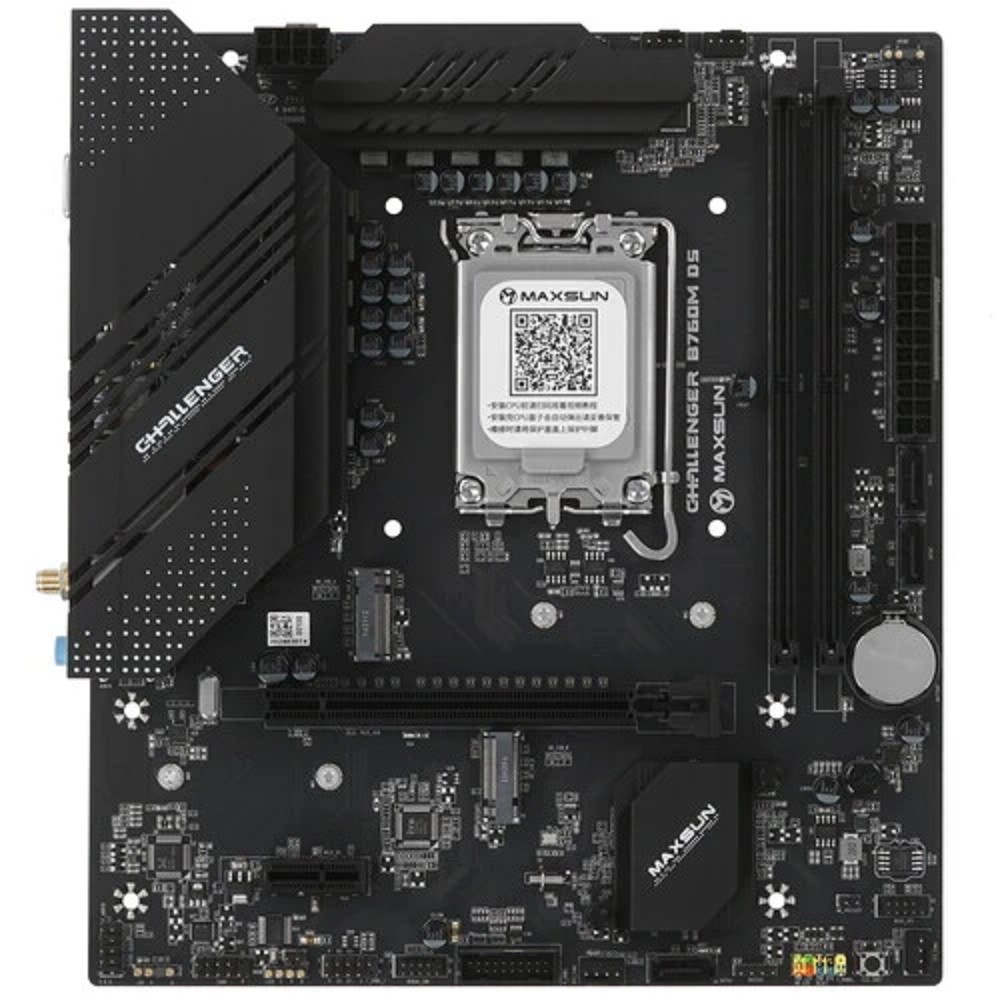 Материнская плата MAXSUN MS-Challenger B760M D5 WIFI арт. MS-Challenger B760M D5 WIFI V1/V2