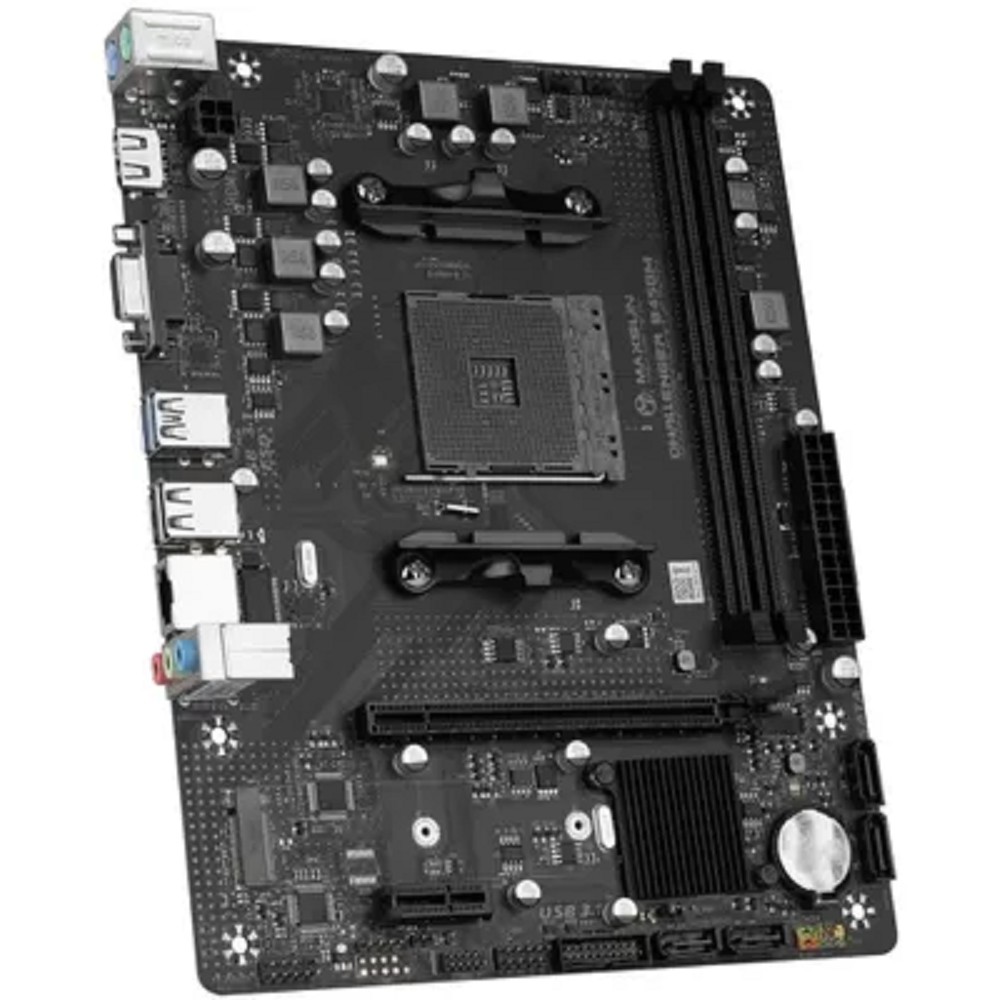 MAXSUN MS-Challenger B450M, AM4, B450, 2*DDR4, 4*SATA 3.0, M.2, USB 3.2, USB 2.0, 1*PCIE 16, 1*PCIE 1, HDMI+VGA, mATX