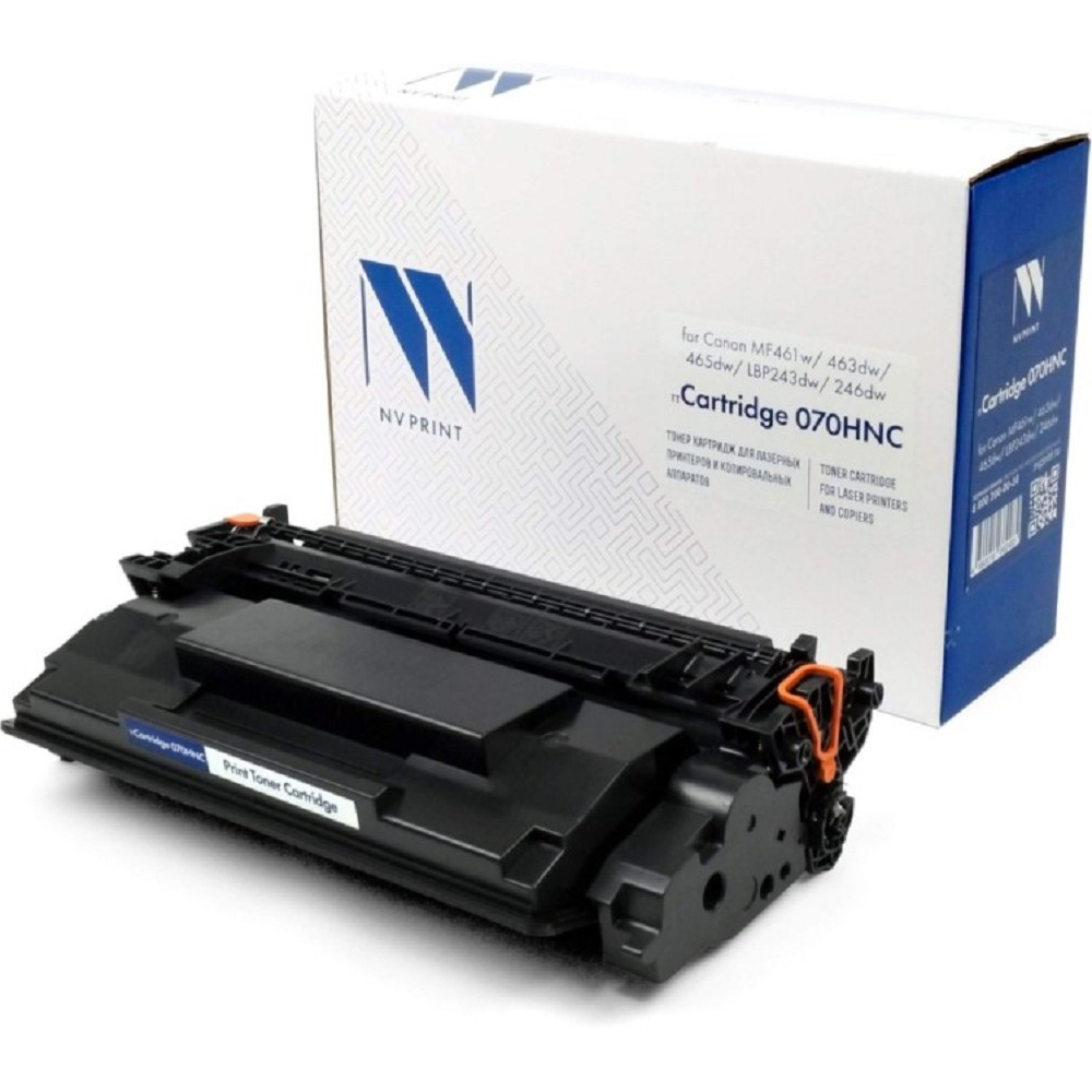 Картридж NVP совместимый NV-070H (БЕЗ ЧИПА) для Canon MF461w/463dw/465dw/LBP243dw/246dw (10200k) NV Print арт. NV-070HNC