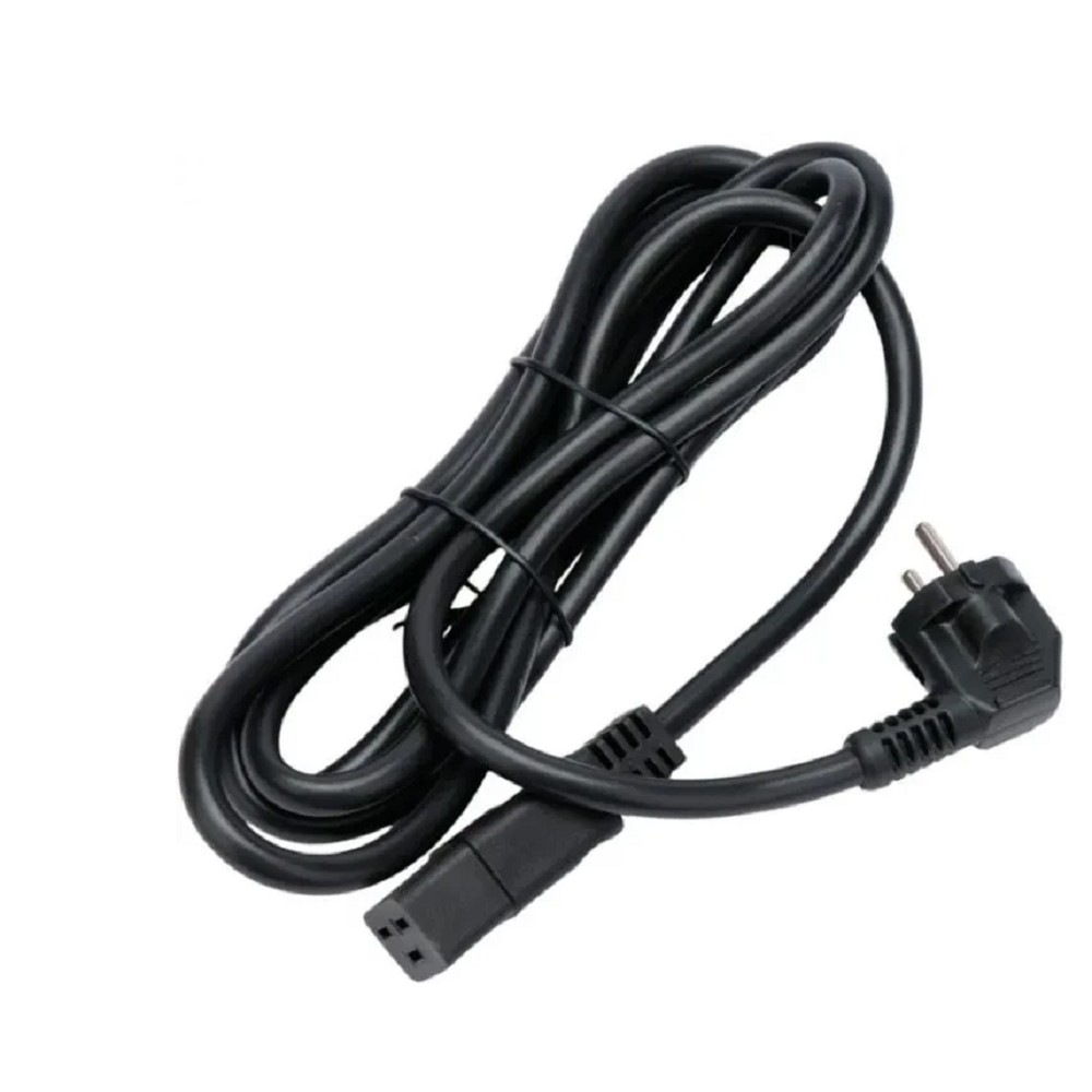 Кабель питания Cablexpert (RU) Schuko-C19, 3x2.5мм2, 16A, с заземлением, медь, 1.5м, черный, пак (PC-S22-C19-2.5-1.5M) Gembird