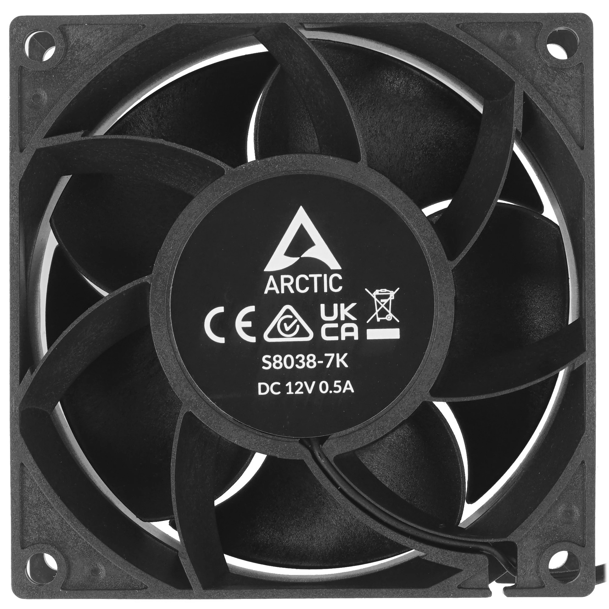 Case fan ARCTIC S8038-7K 500–7 000 rpm, 118.93 м3/h 4-pin (ACFAN00288A)
