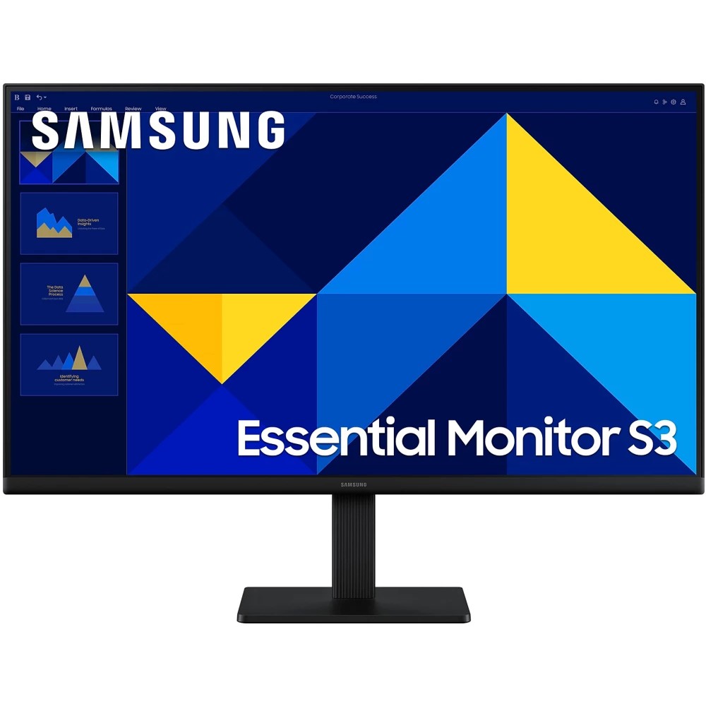 Samsung 27" Essential S3 S30GD S27D300GAI IPS LED 16:9 1920x1080x100Hz 5ms 250cd 1000:1 178/178 D-Sub HDMI VESA Tilt Black арт. LS27D300GAIXCI