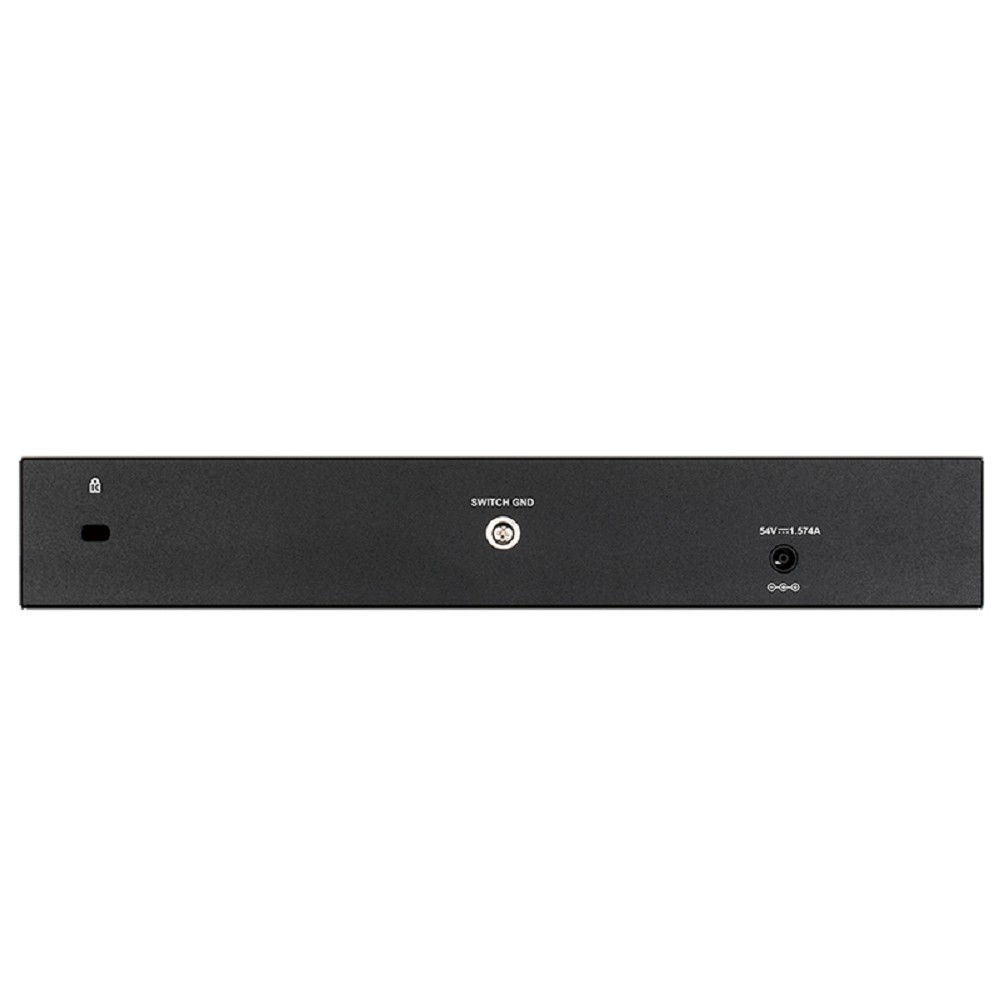 D-Link DGS-1210-10P/FL2A Управляемый L2 коммутатор с 8 портами 10/100/1000Base-T и 2 портами 1000Base-X SFP (8 портов PoE 802.3af/at, PoE бюджет 65 Вт) D-Link SMB