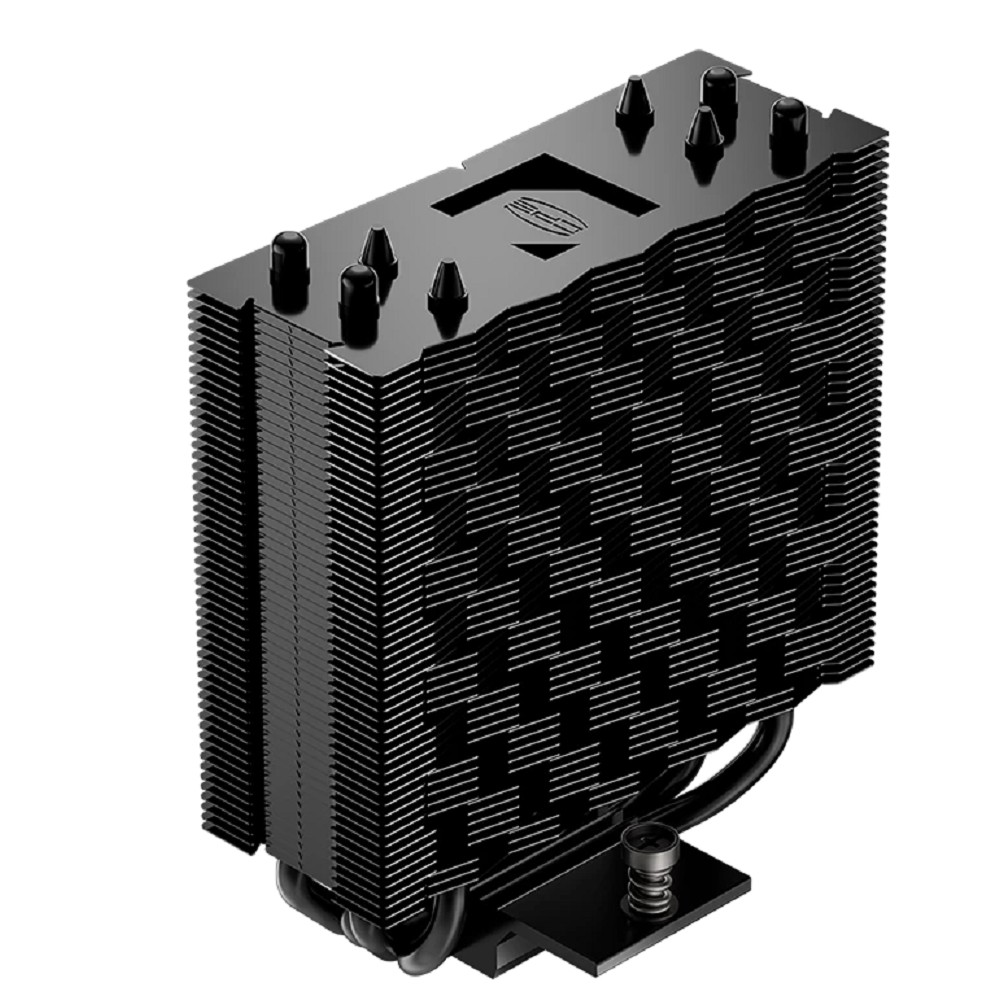 Кулер PCCooler RT400 BK S115X/1200/1700/1851/AM4/AM5 (TDP 235W, 1x120mm PWM FAN, 4 тепловые трубки 6мм, 500-2200RPM, 32dBa) арт. RT400- BKNWXX-GL
