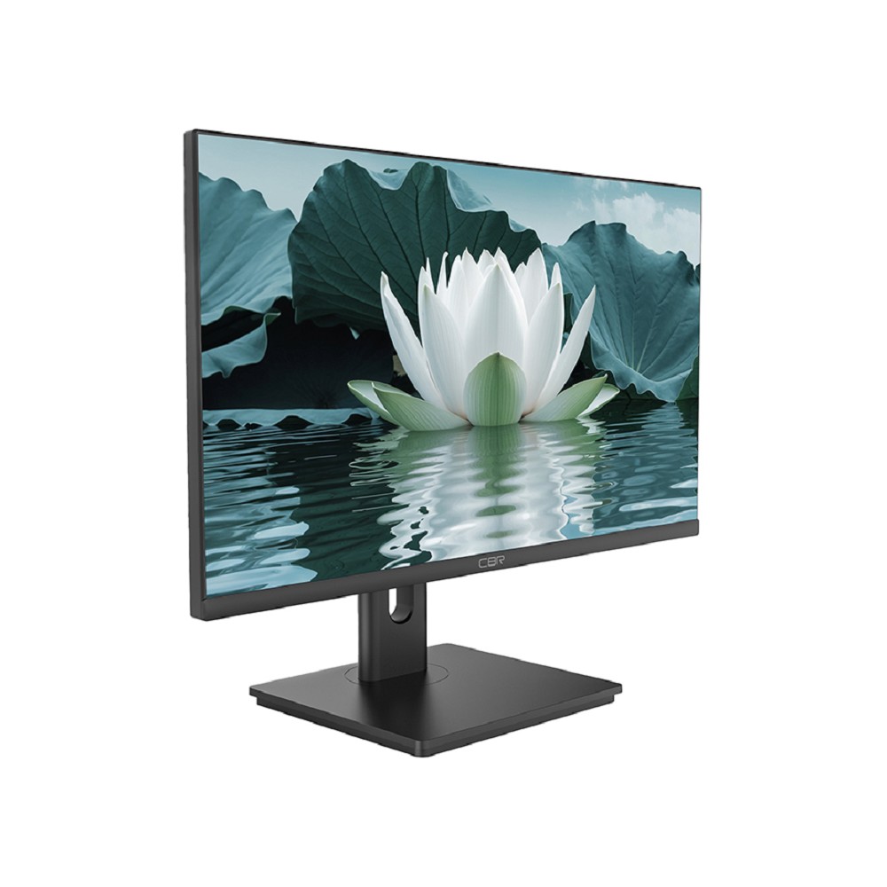 CBR LCD Монитор 27" MD-2701, IPS, FHD 1920x1080, 100Гц, Динамики 2*3W, HAS, Pivot, 1*DP/1*HDMI, внутренний БП, FreeSync, черный, кабель HDMI 1.5м [LCD-MD2701-OPC]