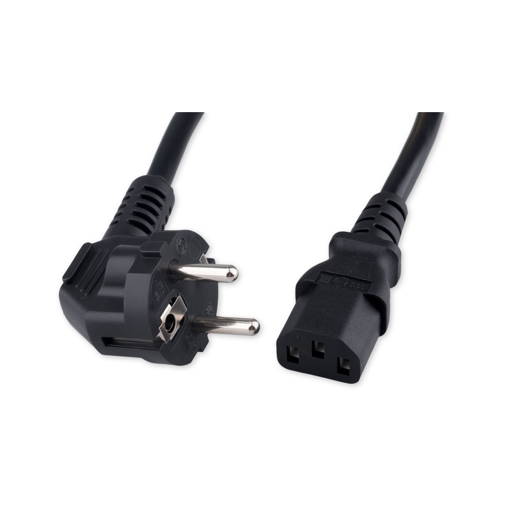 Кабель питания Cablexpert (RU) Schuko-C13, 3x1.5мм2, 10A, с заземлением, медь, 3м, черный, пак (PC-186-1.5-3M) Gembird