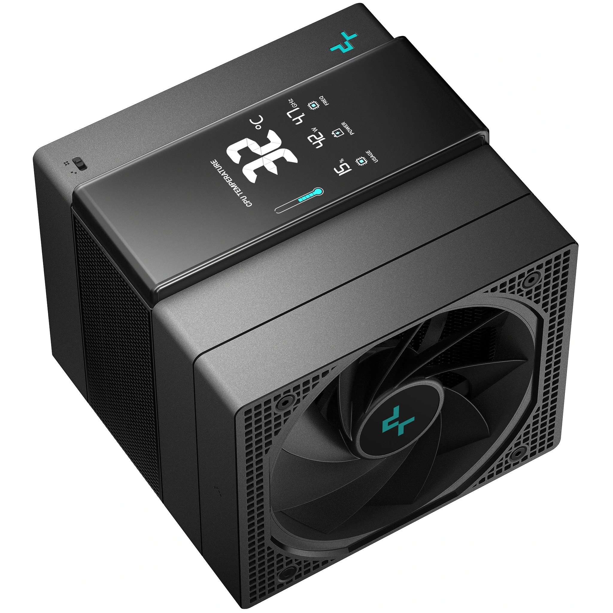 DEEPCOOL ASSASSIN IV VC VISION LGA20XX/1700/1200/115X/AM5/AM4 (6шт/кор,TDP 300W, PWM, DUAL FAN 140mm + 120mm, DUAL Heatsink, 7 Heatpipe, Copper Base) RET (R-ASN4-BKNVMD-G)