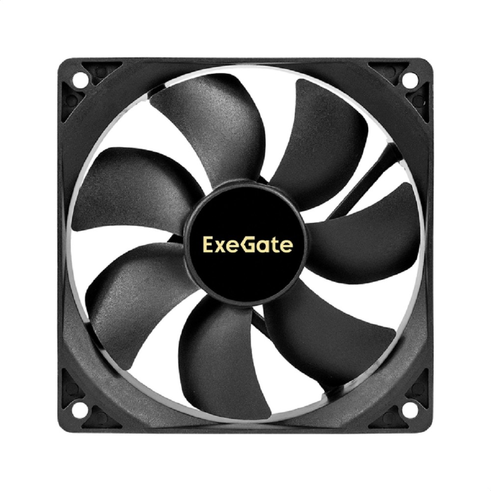 Exegate EX297053RUS Вентилятор 12В DC ExeGate ExtraSilent ES12025S3P (120x120x25 мм, Sleeve bearing (подшипник скольжения), 3pin, 1300RPM, 22dBA)