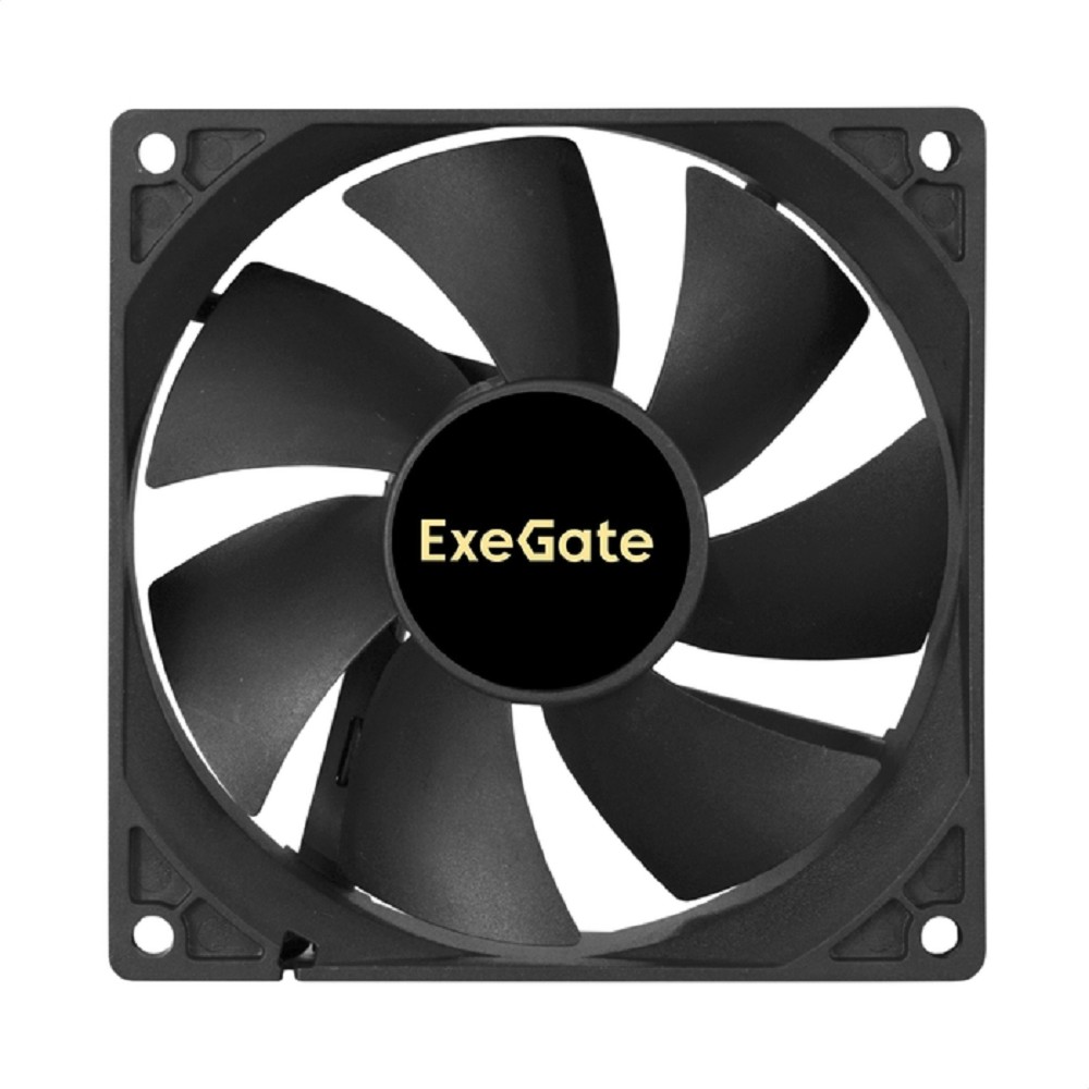 Exegate EX297086RUS Вентилятор 24В DC ExeGate EX09225S3P-24 (92x92x25 мм, Sleeve bearing (подшипник скольжения), 3pin, 2800RMP, 34dBA)