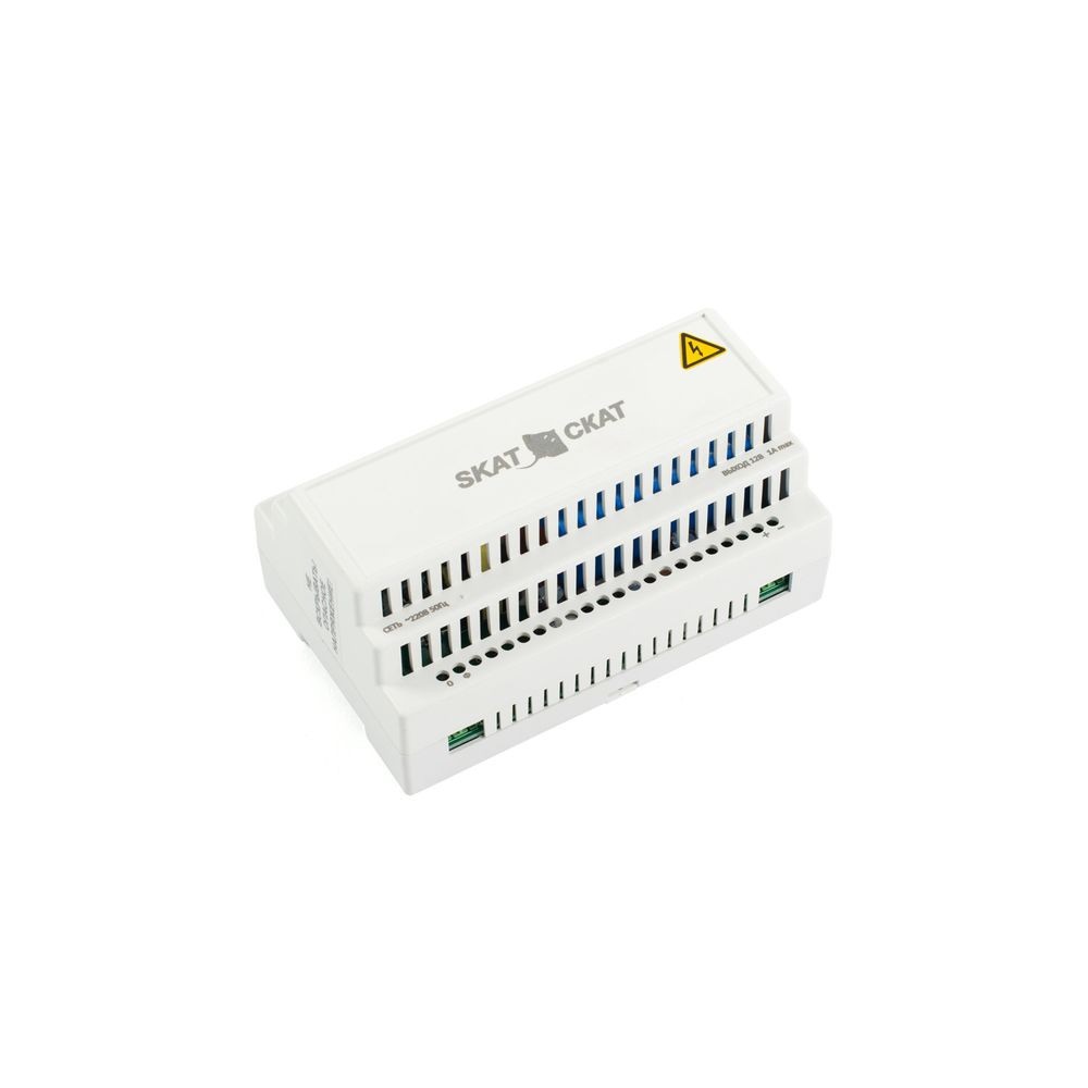 БАСТИОН SKAT-12DC-1.0 Li-ion (СКАТ ИБП-12/1-3,2/Li-DIN) источник питания на Li-ion АКБ 5,2 Ач, под DIN рейку 35 мм, МПТ (595) арт. 595 SKAT-12DC-1.0 Li-ion