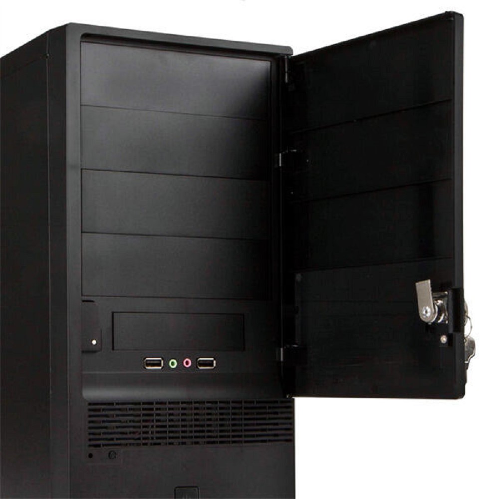 EC046U3 __ U3*2+A(H)/KEY LOCK NO POWER CORD (BLACK) [6194940] POWERMAN