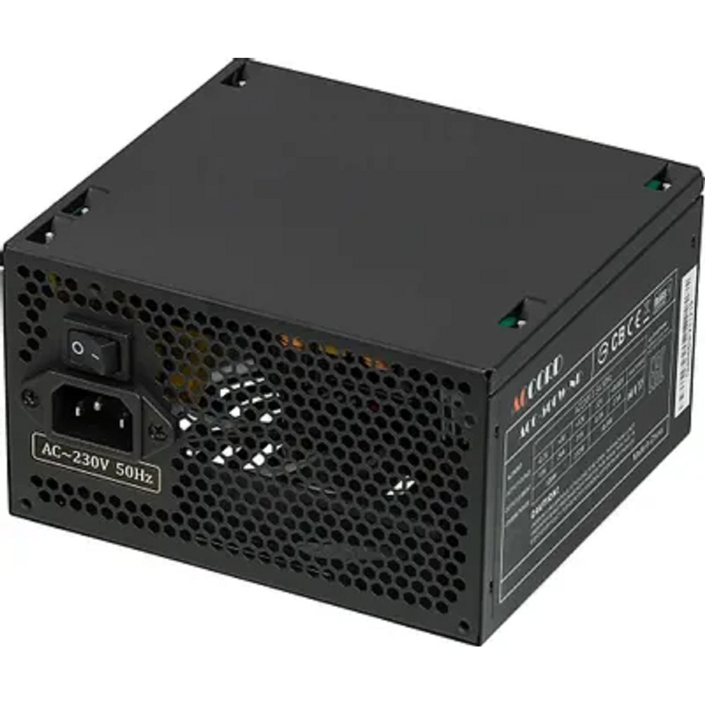 Accord ATX 500W ACC-500W-NP (20+4pin) 120mm fan 4xSATA [acc-500-np] Accrod