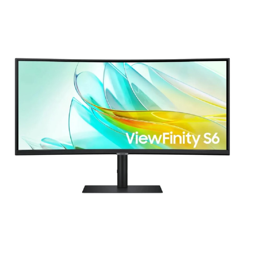 LCD Samsung 34" S34C650UAI ViewFinity S6 черный {VA 3440x1440 100Hz 5ms 21:9 полуматовая 350cd 178/178 DisplayPort USB M/M} арт. LS34C650UAIXCI