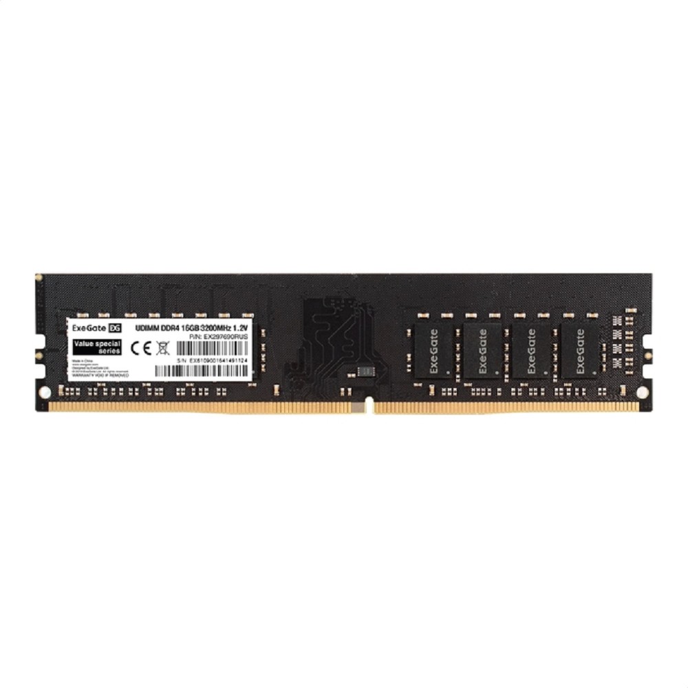 Exegate EX297690RUS Модуль памяти Value Special DIMM DDR4 16GB 3200MHz