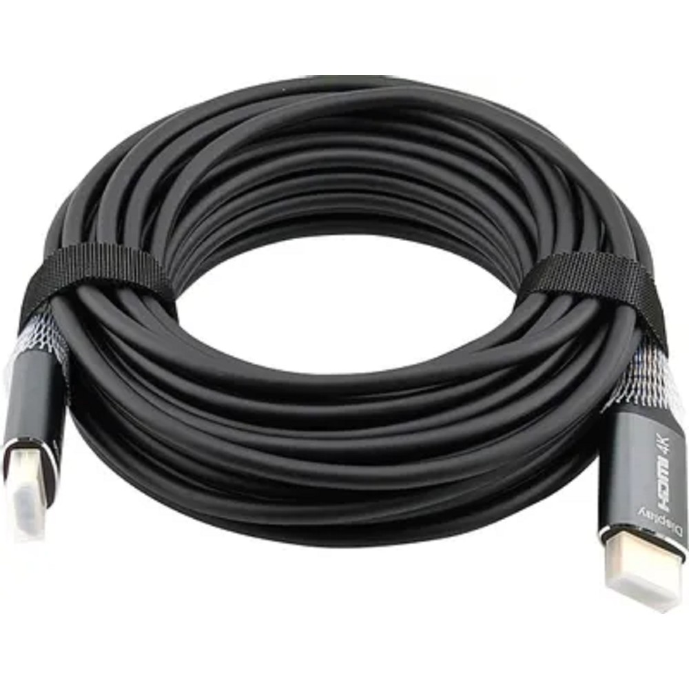 Кабель аудио-видео Cactus CS-HDMI-AOC-2-10 HDMI (m)/HDMI (m) 10м. позолоч.конт. черный