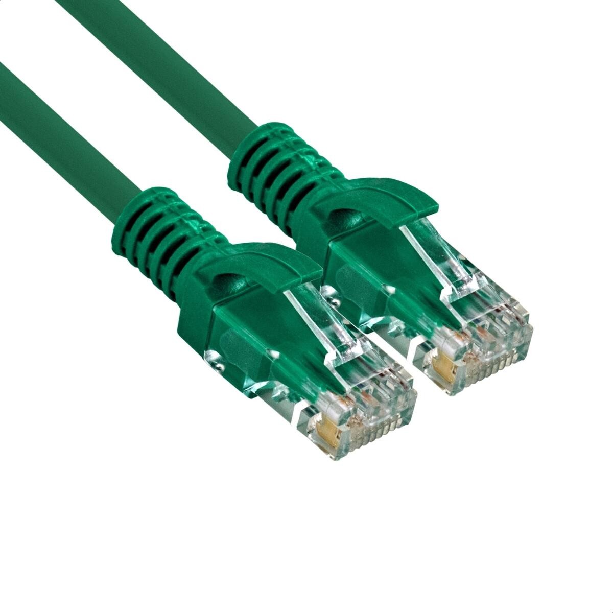 Exegate EX297188RUS Патч-корд UTP-RJ45-RJ45-C6-1M-GN, UTP, cat.6, 1м, зеленый