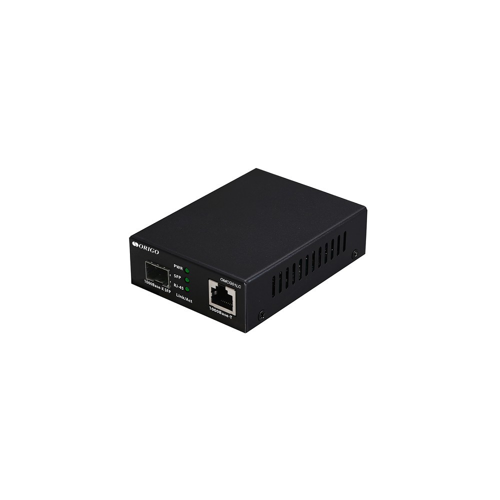 ORIGO Автономный медиаконвертер, 1000Base-T / 1000Base-X SFP арт. OMCG01LC/A1A
