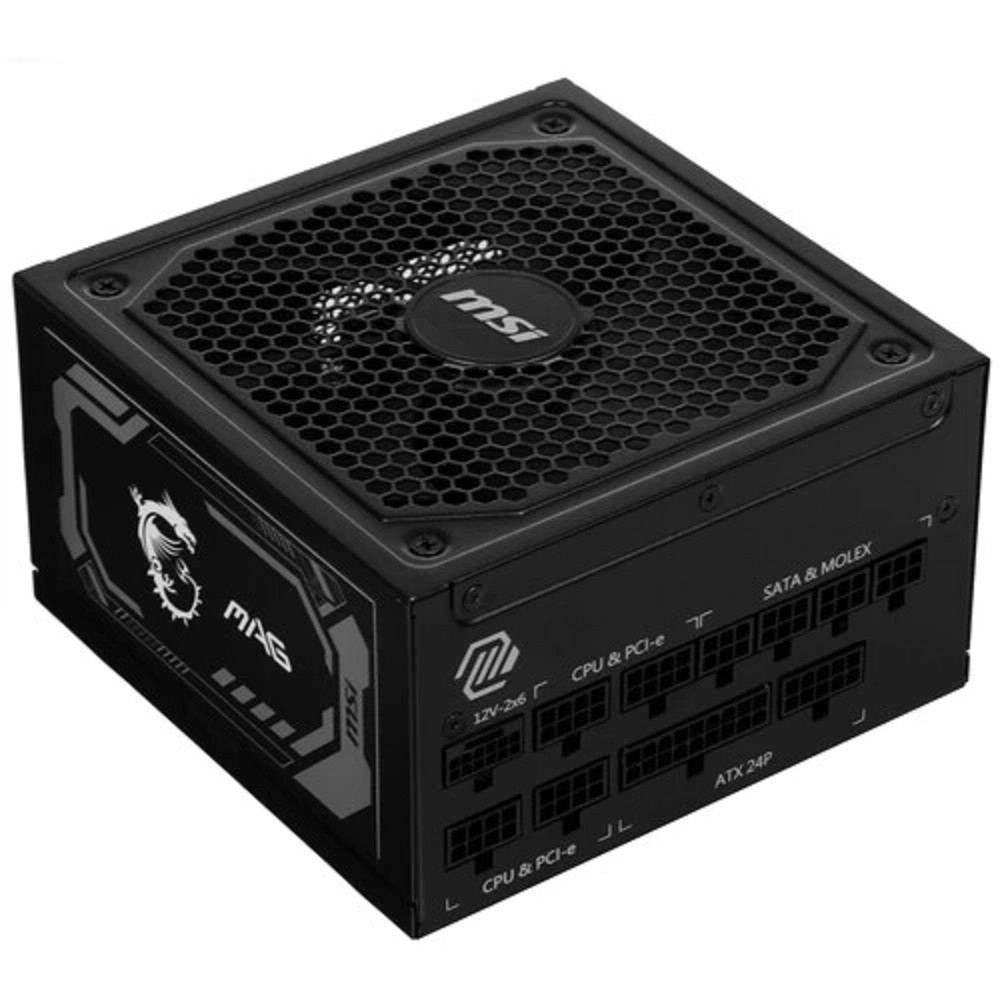 Блок питания MSI MAG A1250GL PCIE5 , 1250W, 80+ Gold, полностью модульный, ATX 3.0, PCIE5 MicroStar арт. 306-7ZP9A11-CE0