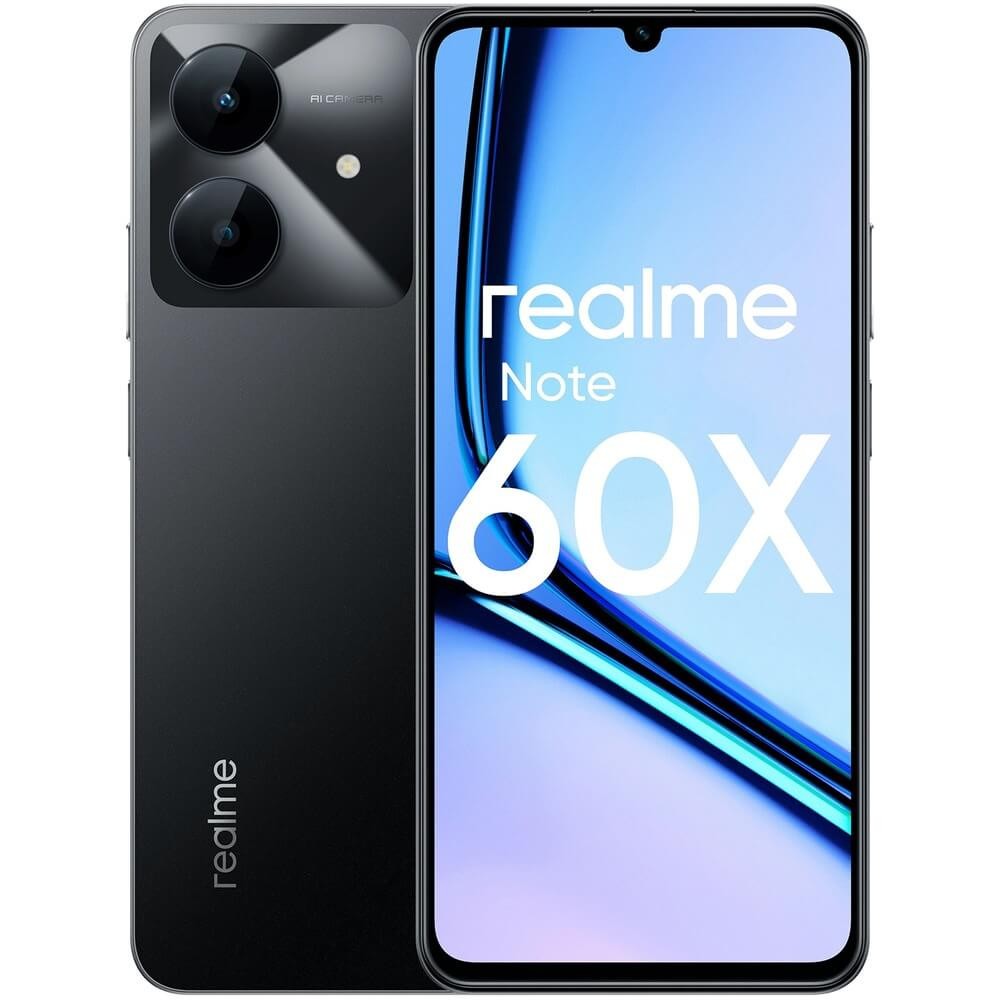 Смартфон Realme Note 60х RMX3938 3GB/64GB черный