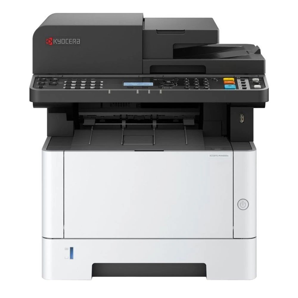 Kyocera ECOSYS MA4000x , P/C/S, ч/б лазерный, A4, 40 стр/мин, 1200x1200 dpi, 1024 Мб, USB 2.0, Network, лоток 250 л., Duplex, автопод., старт.тонер 3600 стр. арт. 110C143NL0