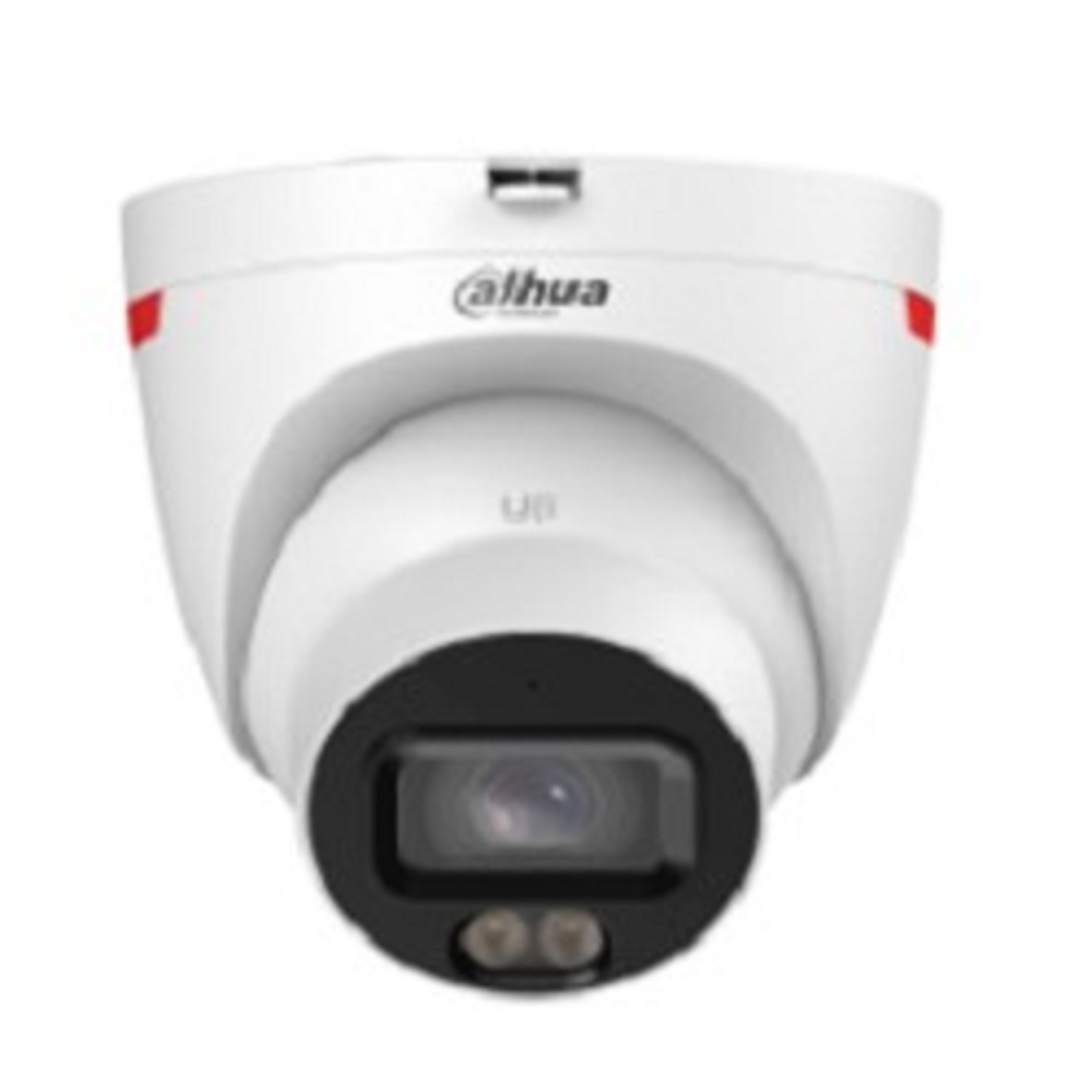 DAHUA DH-IPC-HDW2249TP-S-LED-0280B-PRO Уличная турельная IP-видеокамера WizColor 2Мп, 1/2.9” CMOS, объектив 2.8мм, видеоаналитика, микрофон, LED 50м, IP67, металл/пластик